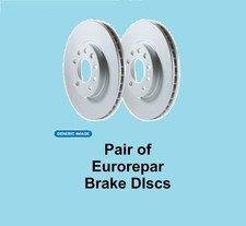 Front Brake Discs Pair Vented