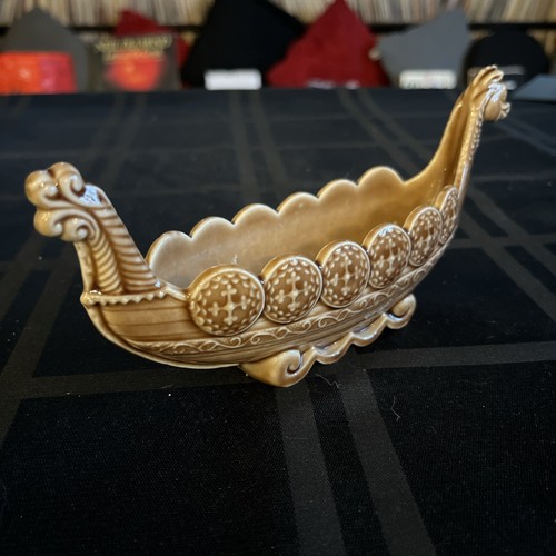 Wade porcelain viking ship - viking,
