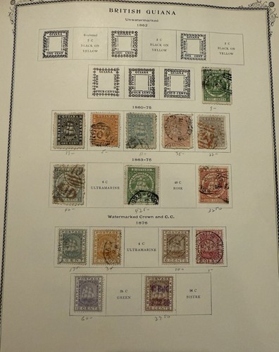 British guiana 1862 1860 75 - british, 1860-75