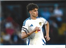 Harry Gray signed photo- Leeds United FC 12x8