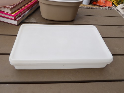 Vintage tupperware oblong - vintage,