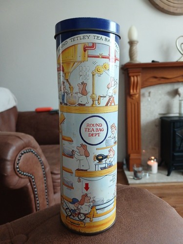 Vintage tetley tea round - tetley,