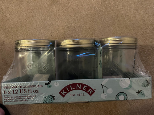 Kilner jam jars 12oz - jam,