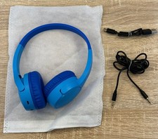 Belkin SoundForm Kids Bluetooth Wireless Headphones Blue AUX Mic USB-C Used