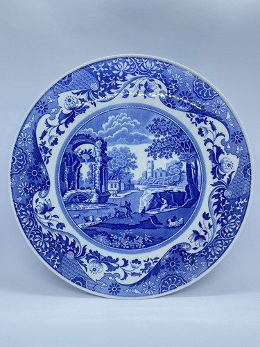 Spode blue italian cake - blue,