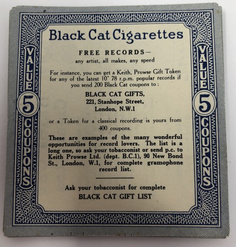 Carreras black cat cigarette - black,
