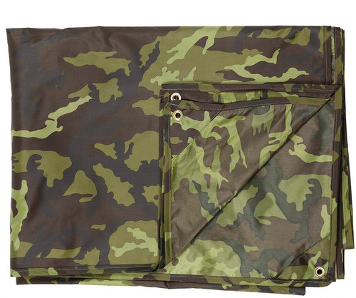 Heavy duty camo - heavy, tarpaulin