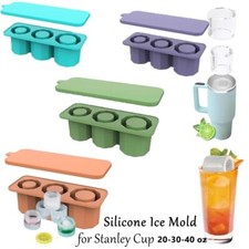 Hollow cylinder ice molds - hollow,