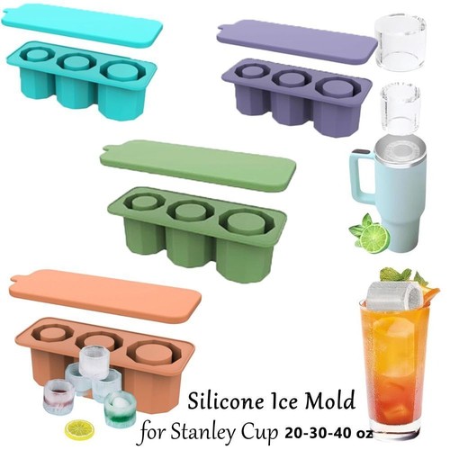 Hollow cylinder ice molds - hollow,