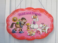 Diddl Diddlina rigid ceiling or wall cardboard sign - 70cm x 50cm indoors - Used