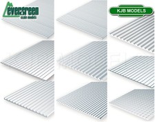 Evergreen Scale Models Styrene Textured Sheets Plastic Cladding Roof Clapboard