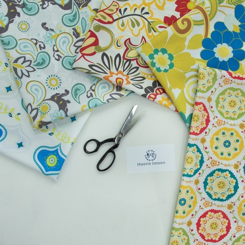 Garden prints upholstery - garden,