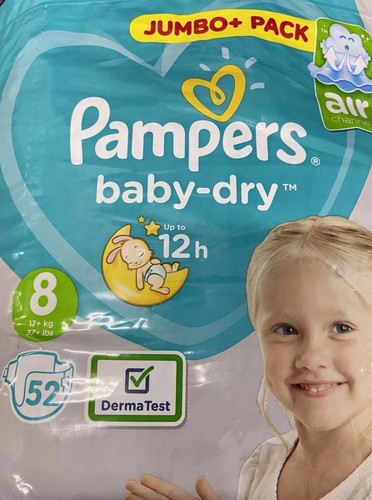 Pampers size baby dry jumbo - pampers, 8
