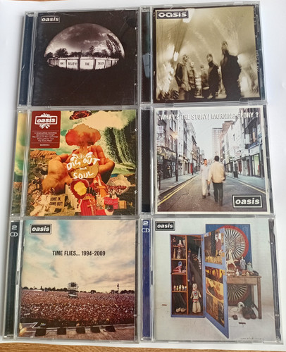 Oasis album job lot - job,