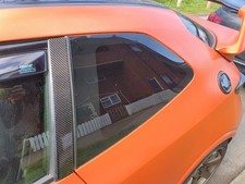 CARBON KAZE CARBON FIBER DOOR PILLAR COVERS - HONDA CIVIC MK8 FN1 FN2 TYPE R