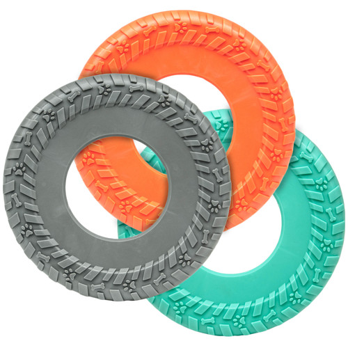 Inch dog frisbee toy - 10,