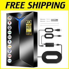 Amplified TV Antenna - Clear