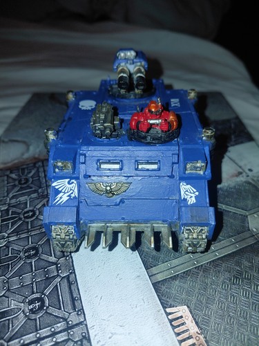 Space marine razorback with - space,