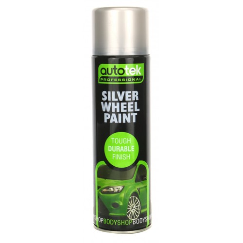 Autotek wheel paint silver - paint,