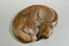 Vintage bronze sculpture of a