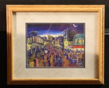 von Wening Art Framed in Oak