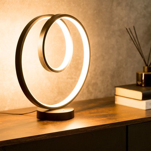Black touch table - lamp, light