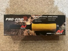 Minelab Pro Find 20 Metal Detecting Pin Pointer Probe New Never Used Complete