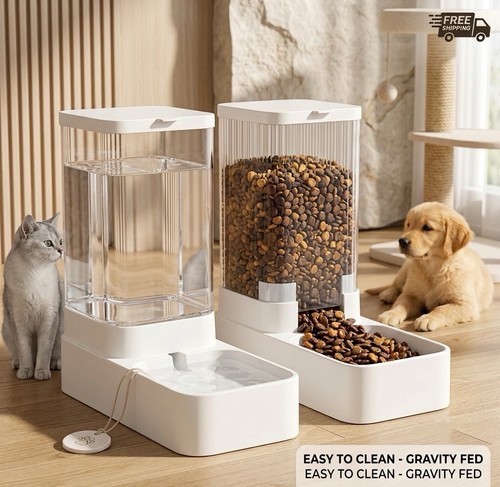 Automatic pet feeding - pet, feeder