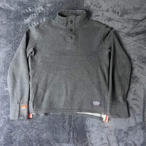 Superdry mens bastille - superdry, henley
