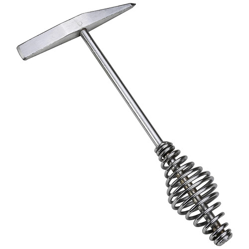 Spring handled chipping hammer - chipping,