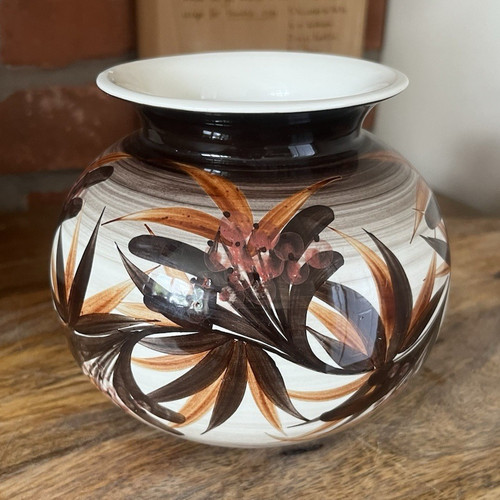 Jersey pottery hand painted - jersey,