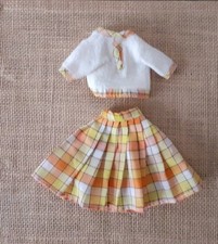 Vintage Sindy Dolls Lovely Lively Top And Skirt 1975 