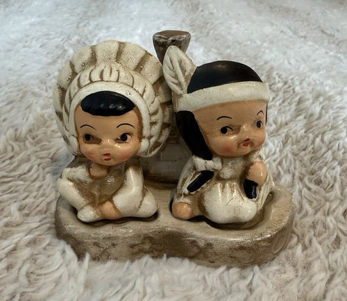 Vtg ceramic native - ceramic,