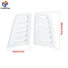 ABS PLASTIC BONNET VENTS GLOSS