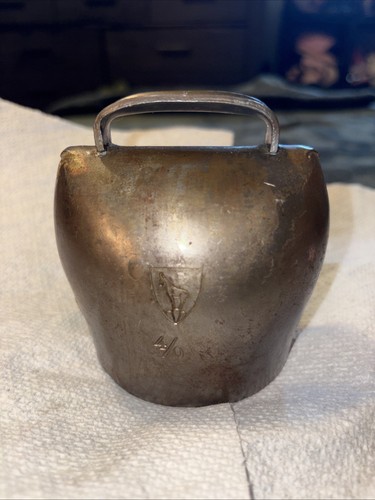 Vtg cow bell sheep goat - cow,