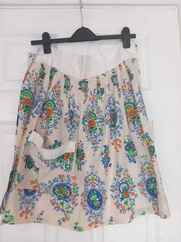 Vintage mid century apron - century,