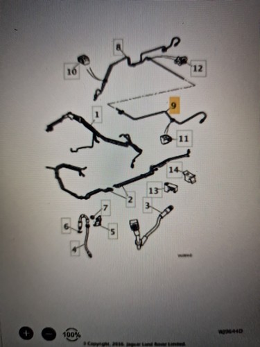 Jaguar genuine brake pipe - genuine,