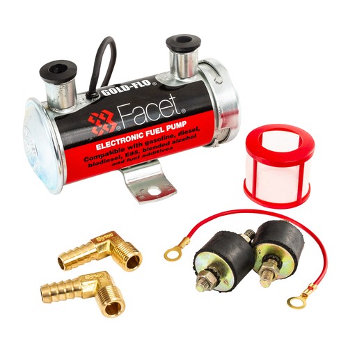 Facet red top works carb - top, fuel