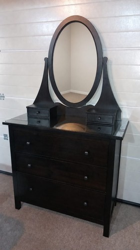 Ikea hemnes black brown - ikea,