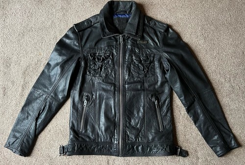 Superdry ryan black - ryan, leather