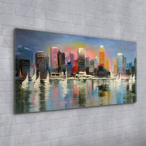 Glass decor print painting - glass,