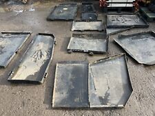 9x Mix Digger Cab Guards Safety Security Shutters Frame £200+vat Poss Volvo 2.5t