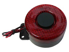 Vision red 12v led alarm - 12v,