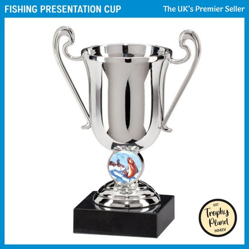 Fishing silver cup - fishing,
