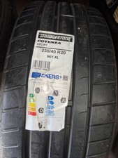 235/40/20 Bridgestone Potenza