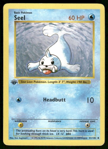 Pokemon cards seel 102 1st - cards,