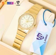 Ladies Luxury Gold Quartz