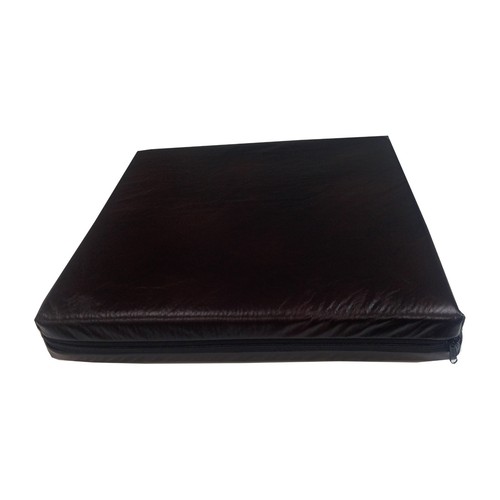 Custom made faux leather seat - made,