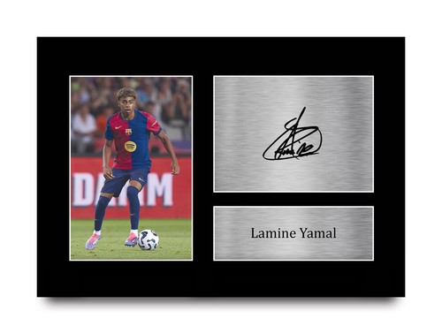Lamine yamal signed barca - signed,