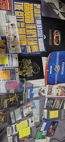 Giant ticket stub lot - , over
